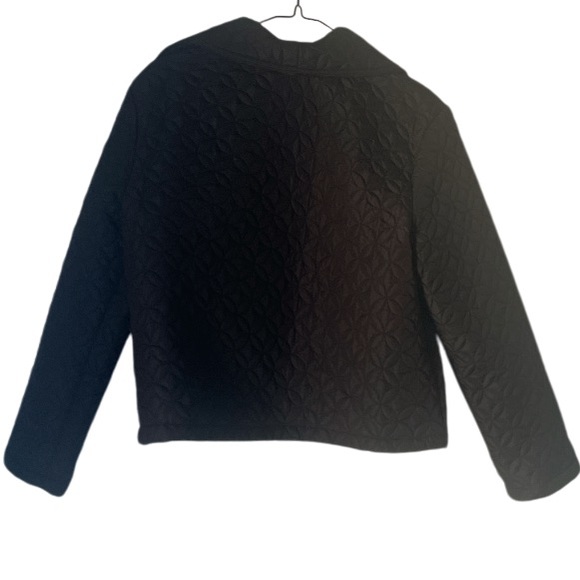 Andrew Marc | Black quilted jackets. Snap front. Size medium. Marc New York - Picture 2 of 6